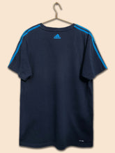 Load image into Gallery viewer, Adidas Triple Stripe T-Shirt Navy (M)