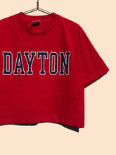 Load image into Gallery viewer, Dayton Cropped T-Shirt Red (M)