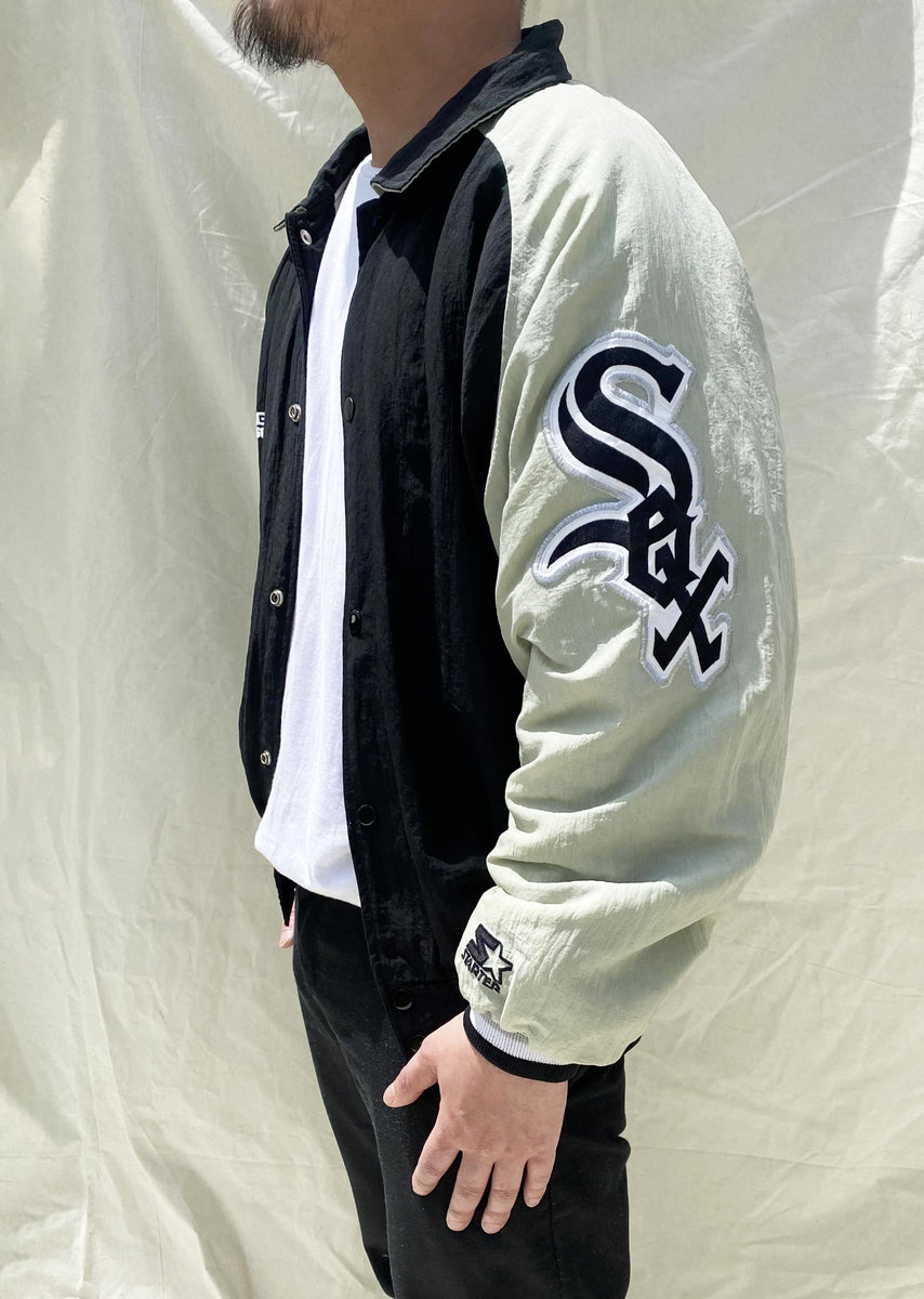 Starter white sox jacket hotsell