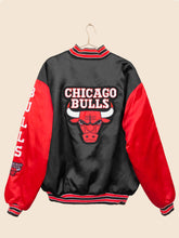 Load image into Gallery viewer, RARE NBA 80's Chicago Bulls Michael Jordan 23 Varsity Jacket Black (L)