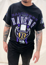 Load image into Gallery viewer, NFL 90s Baltimore Ravens Pro Player T-Shirt Black (L)