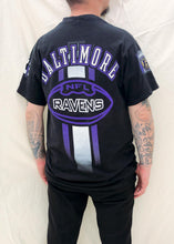 Load image into Gallery viewer, NFL 90s Baltimore Ravens Pro Player T-Shirt Black (L)
