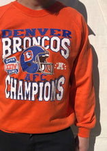 Load image into Gallery viewer, NFL '89 Denver Broncos Super Bowl Sweater Orange (L)