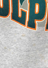 Load image into Gallery viewer, NFL '95 Miami Dolphins Sweater Grey (L)