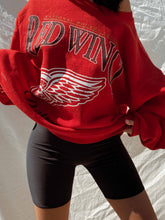 Load image into Gallery viewer, NHL 90's Nutmeg Detroit Red Wings Sweater Red (L)