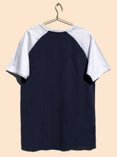 Load image into Gallery viewer, Nike Swoosh Raglan Sleeve T-Shirt Navy (M)