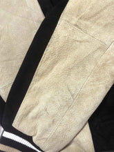 Load image into Gallery viewer, NHL Pittsburgh Penguins Suede Varsity Jacket Black (M)