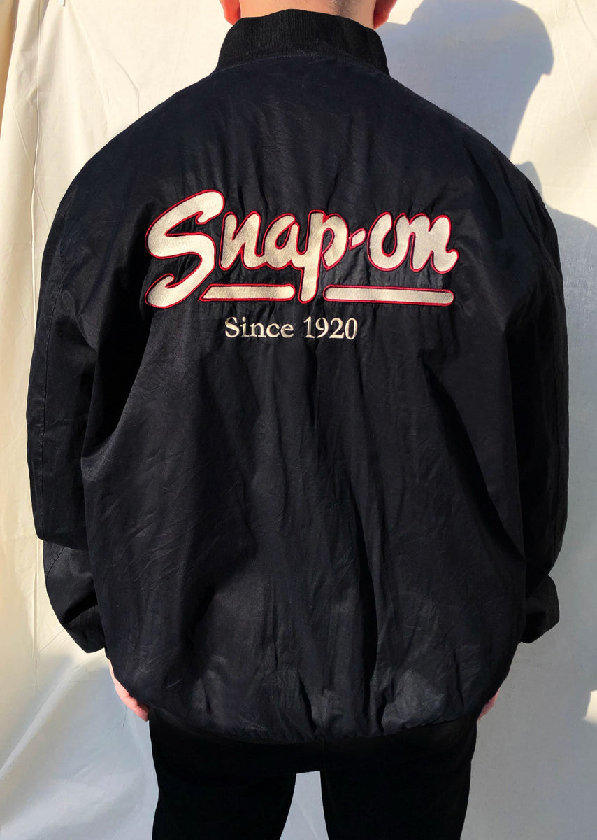 vintage snap on duck bomber jacket - メルカリ
