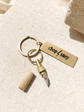 Load image into Gallery viewer, The Capsule Keyring Brass
