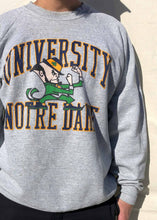 Load image into Gallery viewer, University Notre Dame Fighting Irish Sweater Grey (XL)