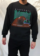 Load image into Gallery viewer, Vintage 90's Chalk Line NBA Minnesota Timberwolves Sweater Black (L)