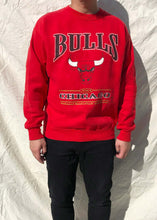 Load image into Gallery viewer, Vintage 90's Lee Sport NBA Chicago Bulls Sweater Red (XL)