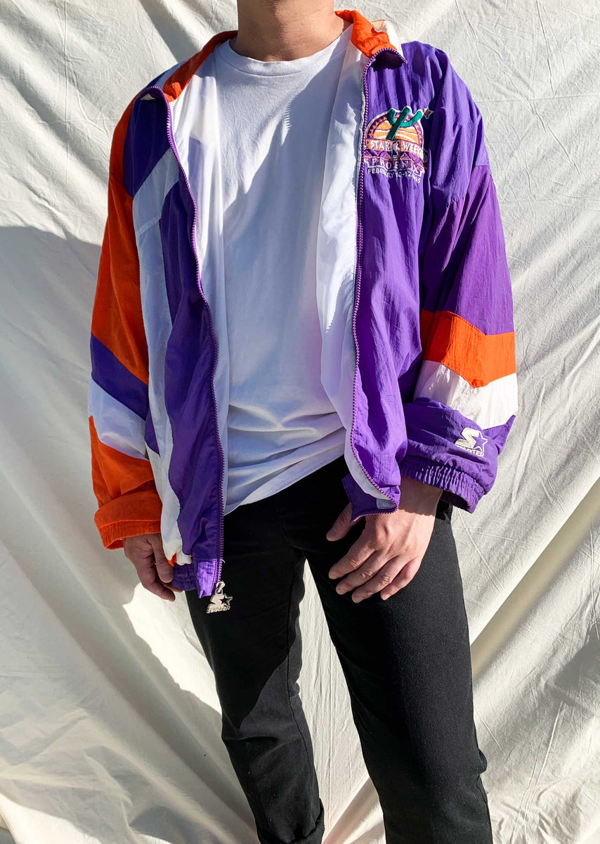 Vintage Starter NBA '95 Phoenix All Star Weekend Jacket Purple
