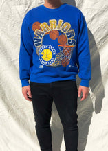 Load image into Gallery viewer, Vintage '93 NBA Golden State Warriors Sweater Blue (L)