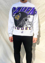 Load image into Gallery viewer, Vintage '97 Riddell NFL Baltimore Ravens Sweater White (L)
