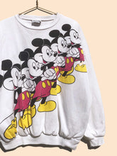 Load image into Gallery viewer, 90&#39;s Jerry Leigh Mickey Mouse Sweater White (S/M)
