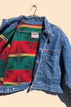 Load image into Gallery viewer, 90&#39;s Rifle Rasta Denim Jacket Blue (M)
