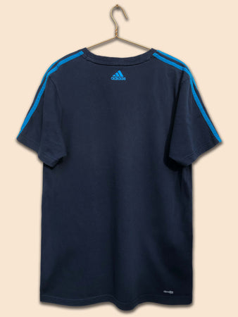 Adidas Triple Stripe T-Shirt Navy (M)