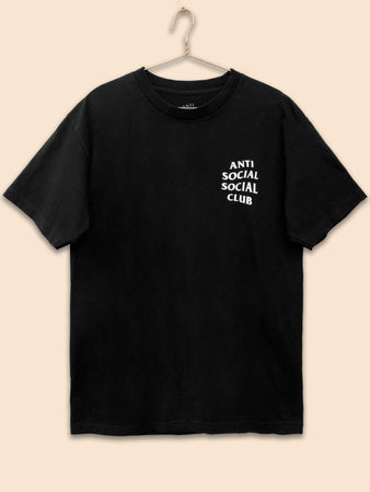 Anti Social Social Club Mind Games T-Shirt Black (L)