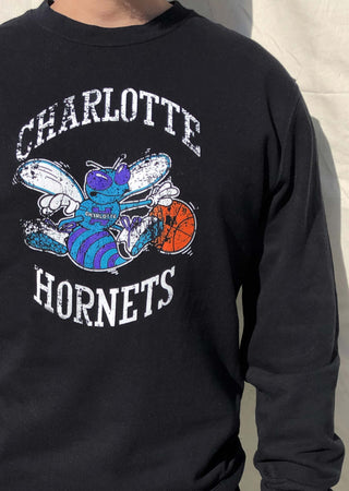 NBA Charlotte Hornets Sweater Black (M)