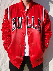Chicago Bulls Unisex Starter Varsity Red Jacket
