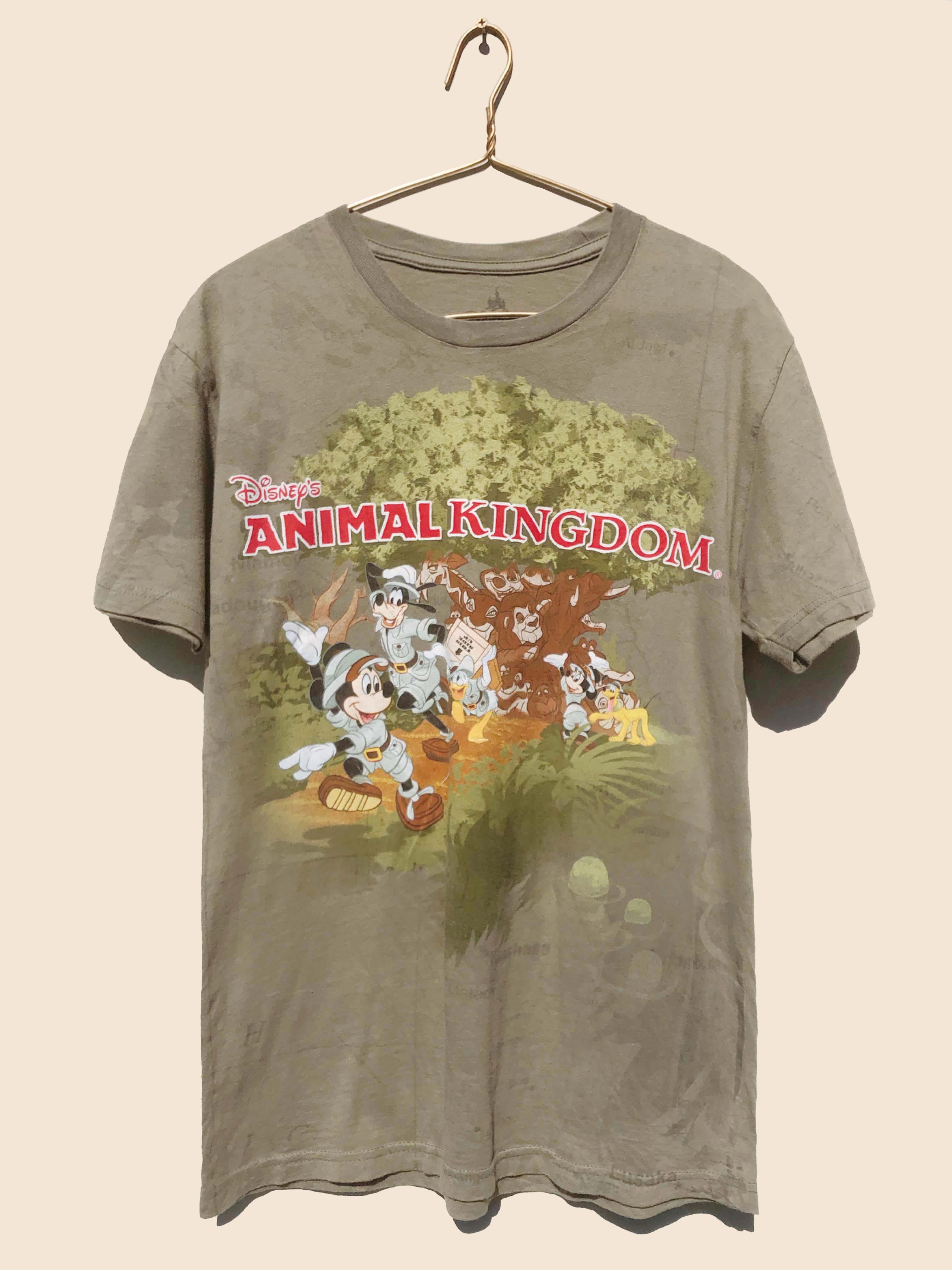 Disney Animal Kingdom T-Shirt Khaki (S) - Main Image