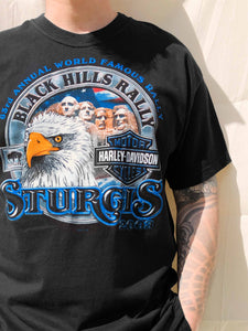 Harley Davidson 00's Sturgis T-Shirt Black (L)