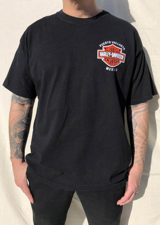 Harley Davidson Live Free Ride Hard T-Shirt Black (XL)