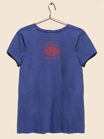 Harley Davidson Ride To Live T-Shirt Blue (M)