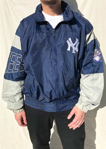 MLB 90s Starter New York Yankees Jacket Navy (XL)