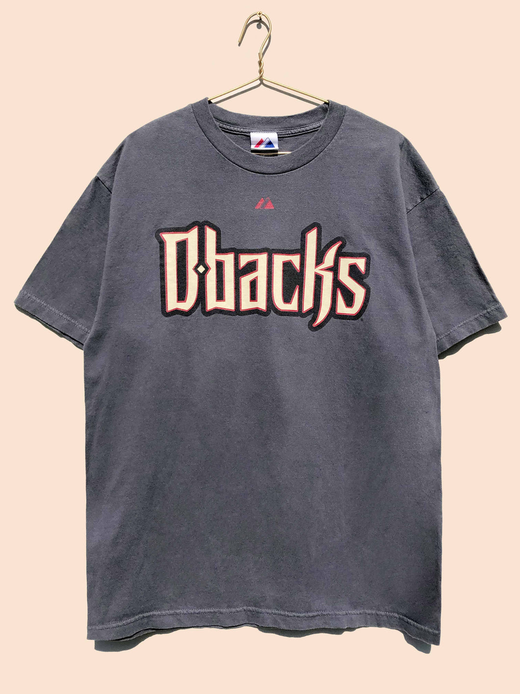 MLB Arizona Diamondbacks Dan Haren 15 T-Shirt Grey (L)