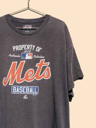 MLB New York Mets T-Shirt Grey (XXL)