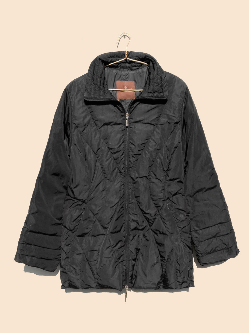 Moncler Quilted Puffer Down Jacket Black (M/L)