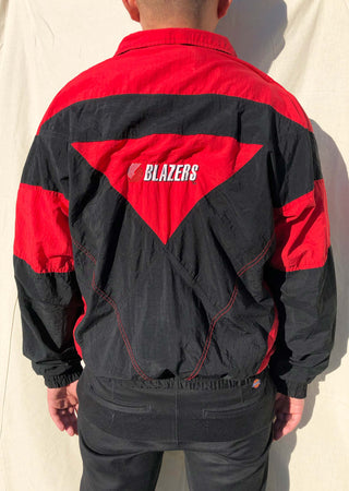 NBA 90s Portland Trail Blazers Jacket Red (L)