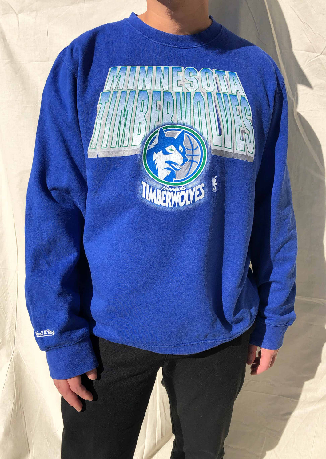 Vintage Minnesota Timberwolves Sweatshirt Size Small