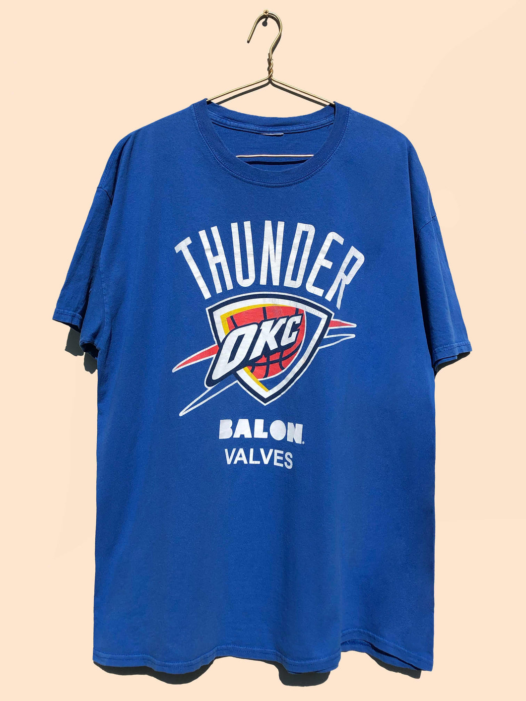 NBA Oklahoma City Thunder T-Shirt Blue (XL)