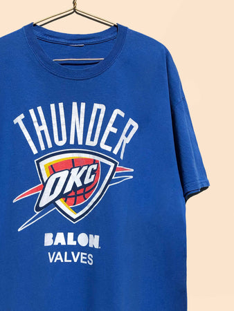 NBA Oklahoma City Thunder T-Shirt Blue (XL)