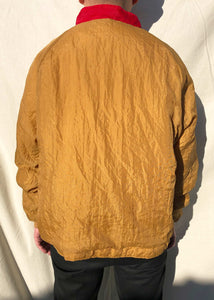 NFL 80s San Francisco 49ers Bomber Jacket Gold (XL)