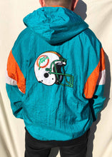 Load image into Gallery viewer, NFL 90s Starter Miami Dolphins Anorak Jacket Aqua (L)

