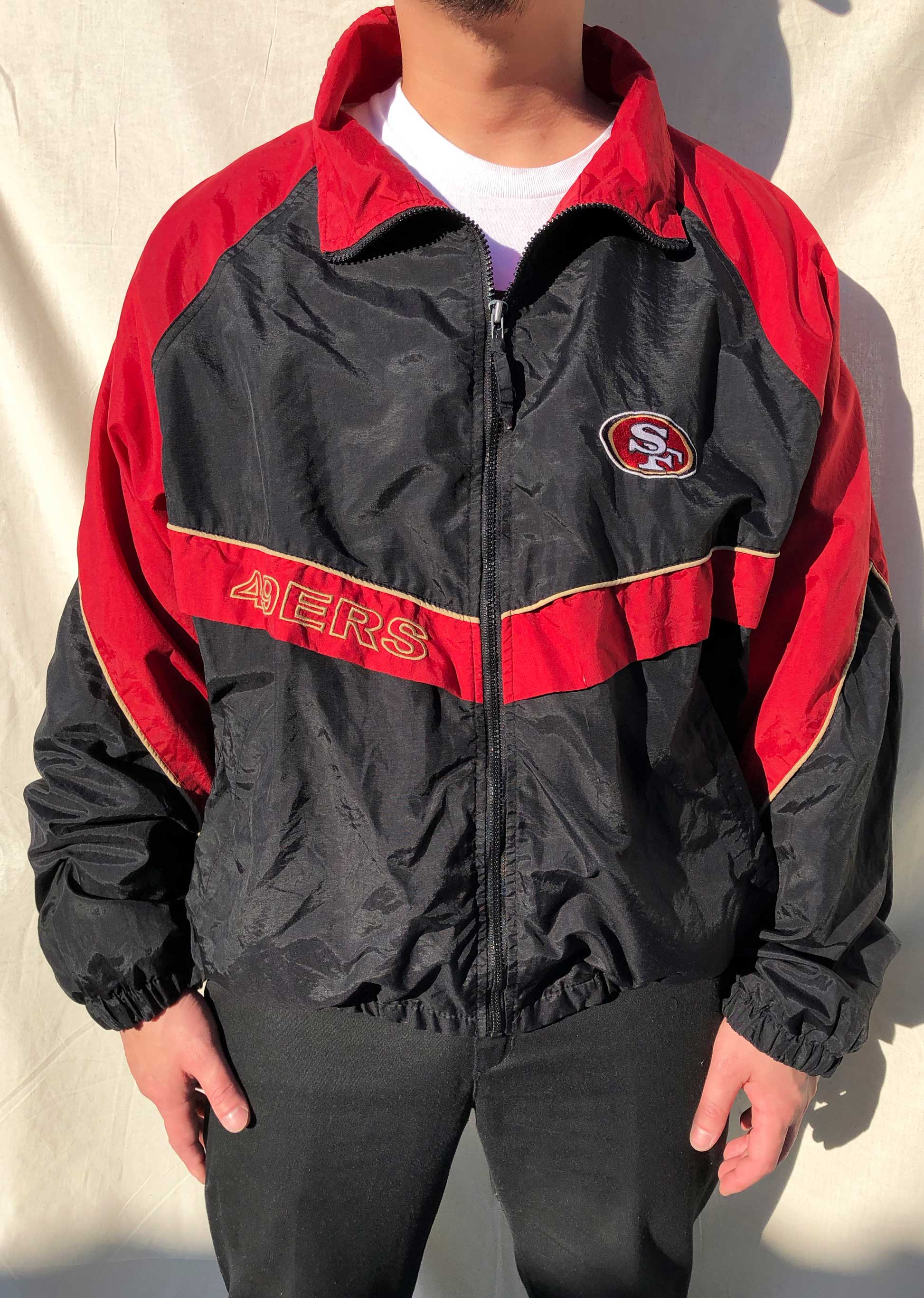 NFL San Francisco 49ers Jacket Black (XL)