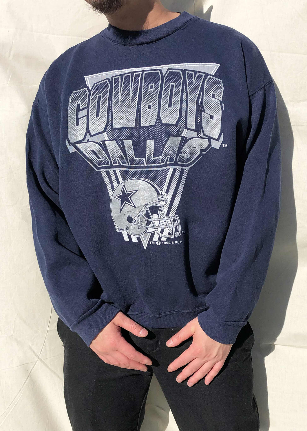 NFL '92 Dallas Cowboys Sweater Navy (XL) – Chop Suey Official