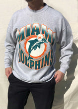 Load image into Gallery viewer, NFL &#39;95 Miami Dolphins Sweater Grey (L)

