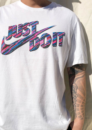 Nike Retro Just Do It T-Shirt White (XL)