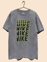 Load image into Gallery viewer, Nike Neon Logo T-Shirt Grey (XL)
