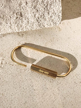Load image into Gallery viewer, Signature Chop Suey Keyring Brass
