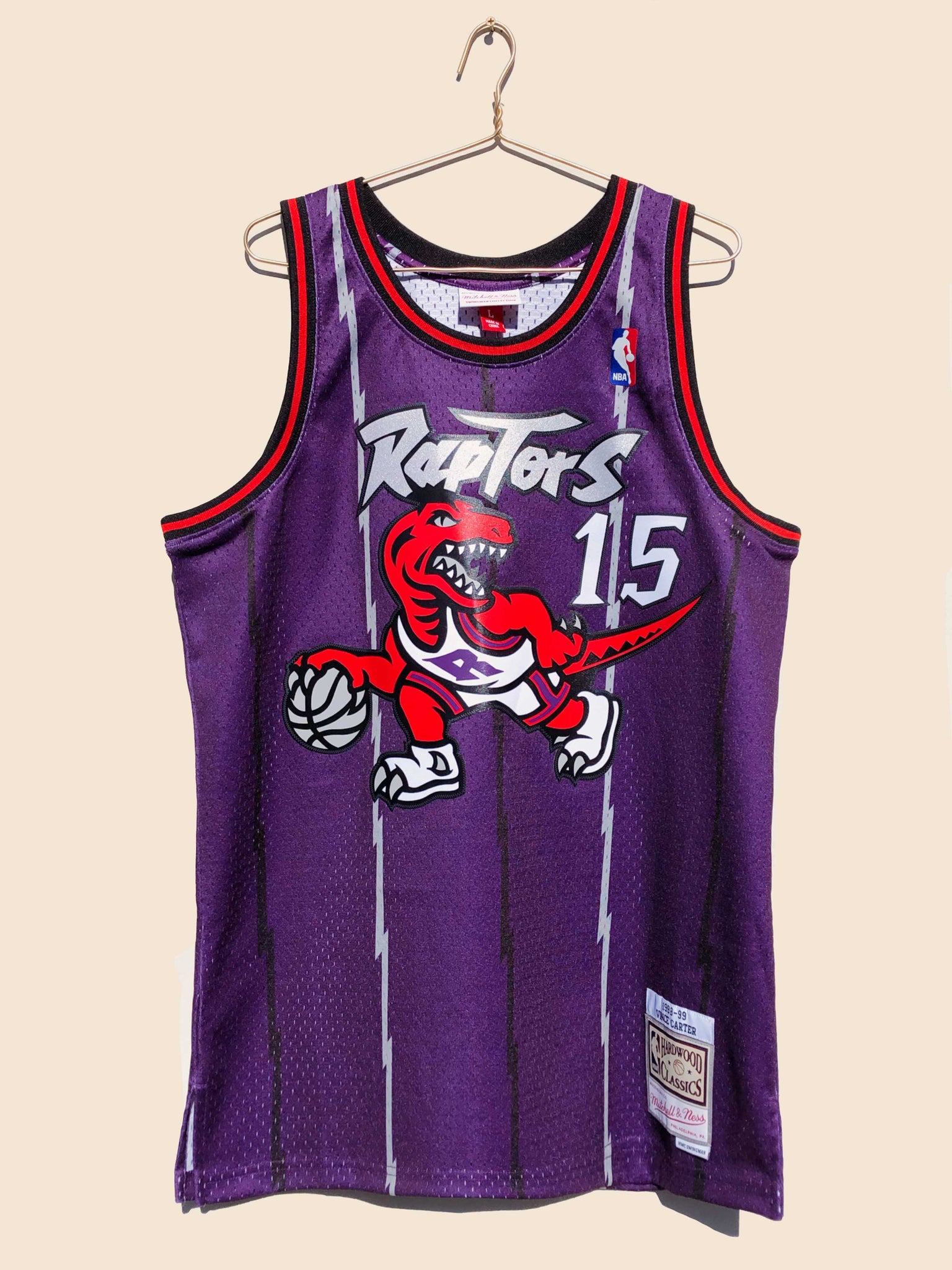 Vince Carter 98-99 Hardwood Classic Swingman NBA Jersey