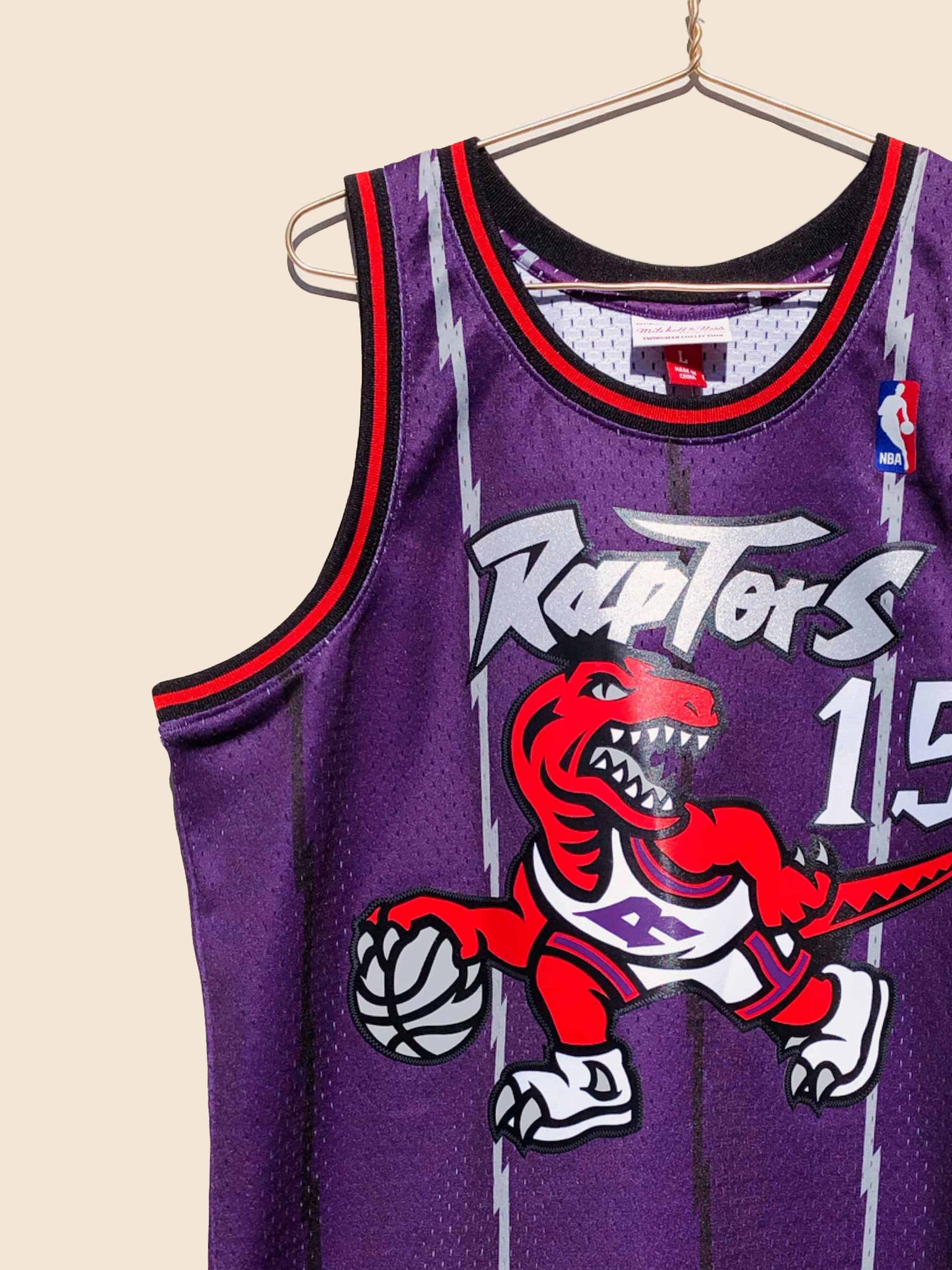 NBA Swingman Jersey Toronto Raptors Home 1998-99 Vince Carter #15
