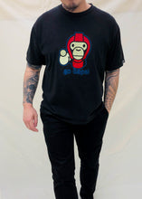 Load image into Gallery viewer, Vintage 00&#39;s Bathing Ape Baby Milo Bape T-Shirt Black (L)
