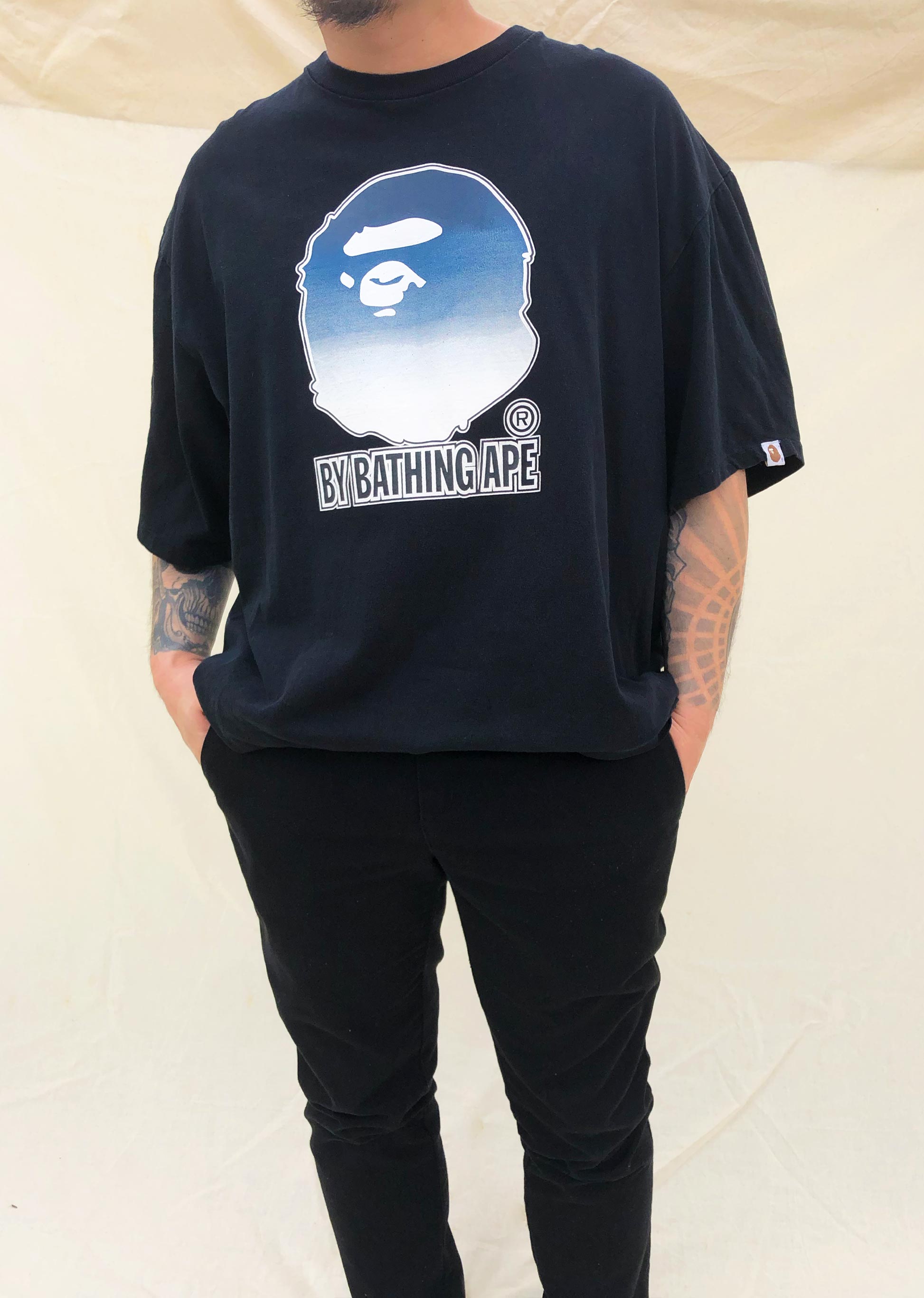 Vintage bape shirt cheap