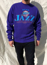 Load image into Gallery viewer, Vintage 90&#39;s Lee Sport NBA Utah Jazz Sweater Purple (L)
